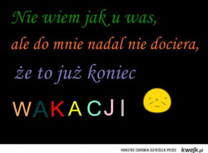 Powrót do bursy po wakacjach